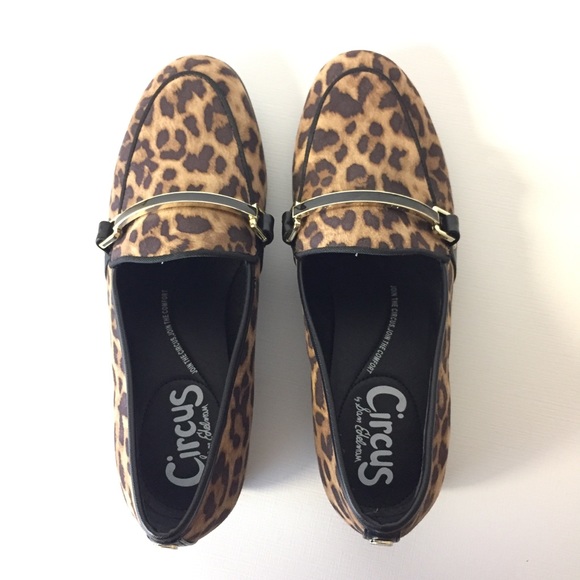 Sam Edelman Leopard Print Loafers - Picture 2 of 13
